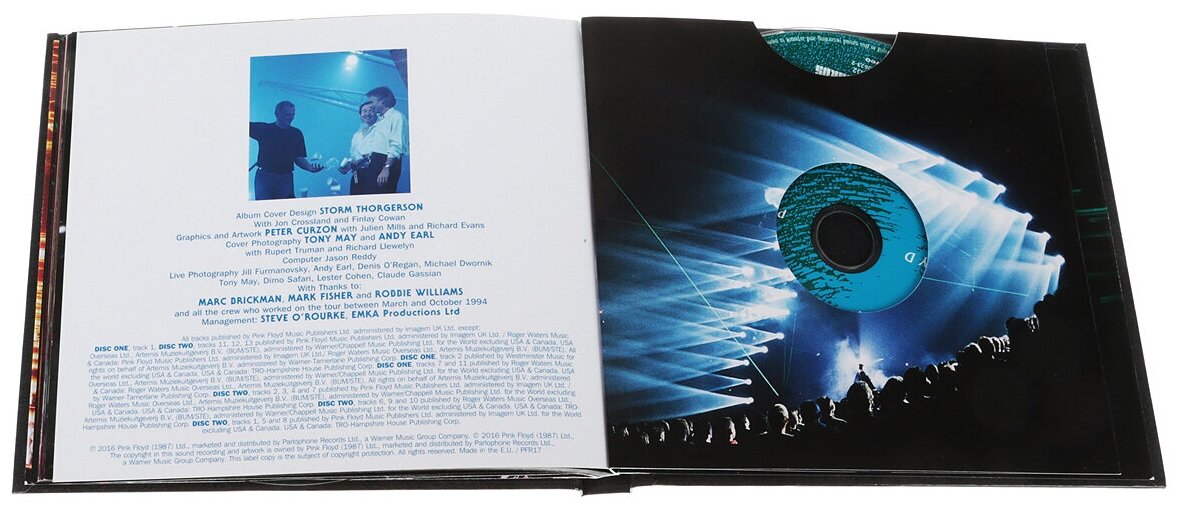 Pink Floyd Pulse CD Warner Music - фото №4