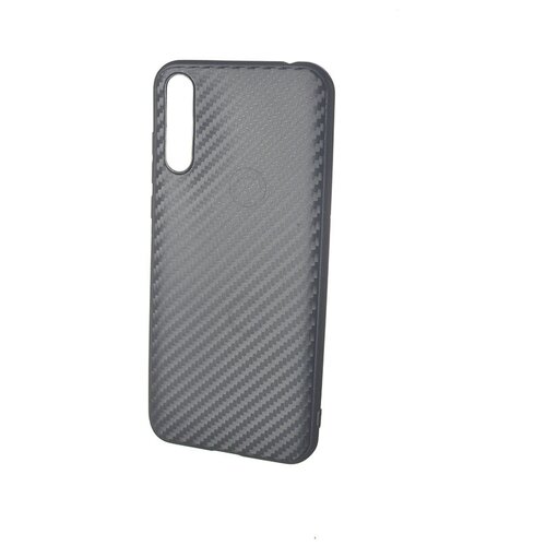 фото Чехол- накладка для huawei y8p carbon tpu черный nl