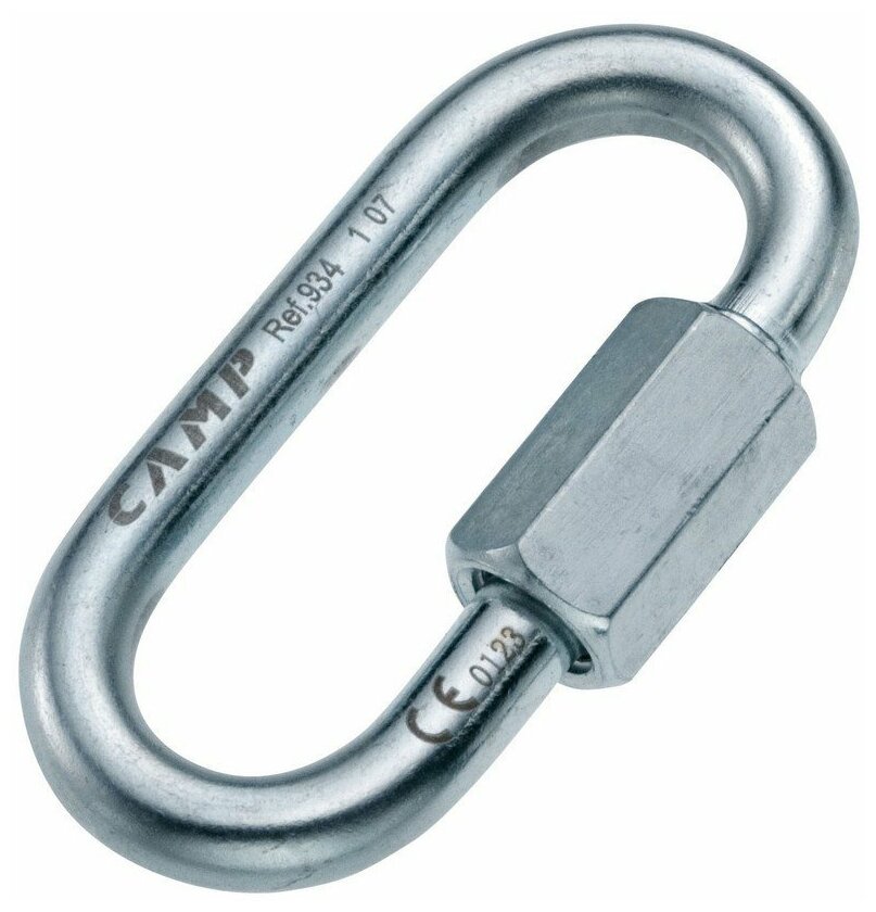 Карабин Oval Zinc Plated Quick Link | 8 mm | CAMP