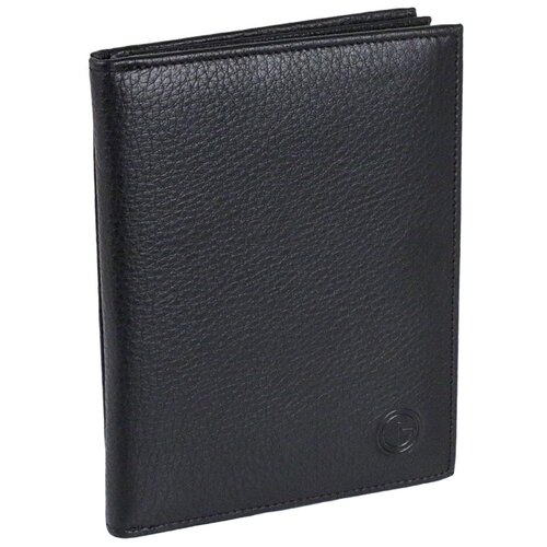 Ego Favorite, натуральная кожа, отделение для карт, отделение для паспорта, черный