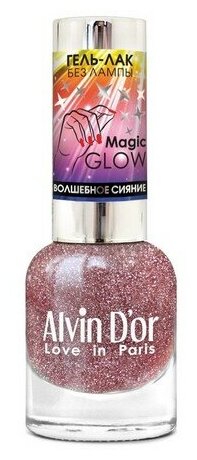 Alvin D'or лак для ногтей Magic Glow, 12 мл, 7409