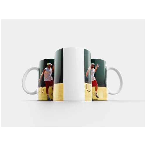 фото Кружка "большой теннис, игрок, игра" 320 мл lotsprints