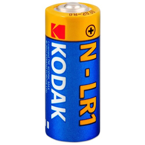 Батарейка Kodak LR1 (910A, MN9100) N 1.5V, 1 шт. батарейка kodak cr123 cr123a 3v 6 шт