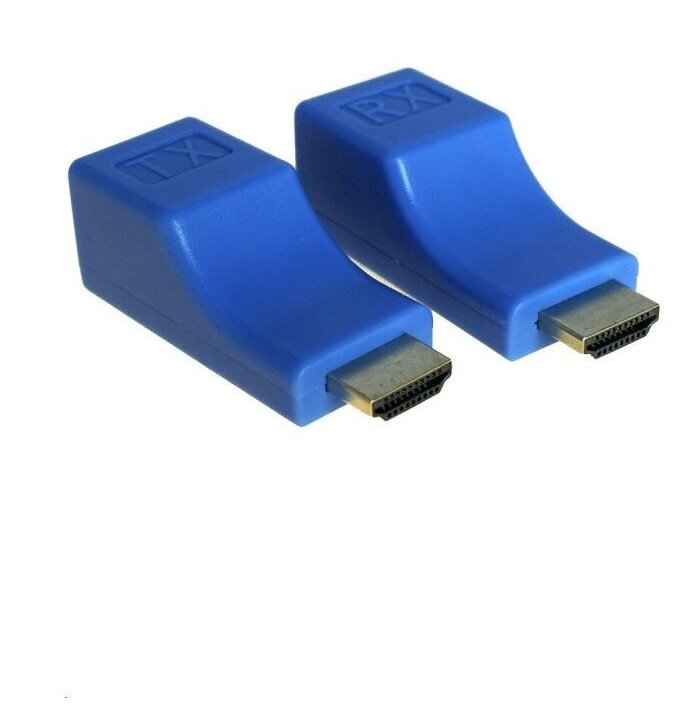 Удлинитель HDMI (Extender) по витой паре cat-5e/6 до 30м