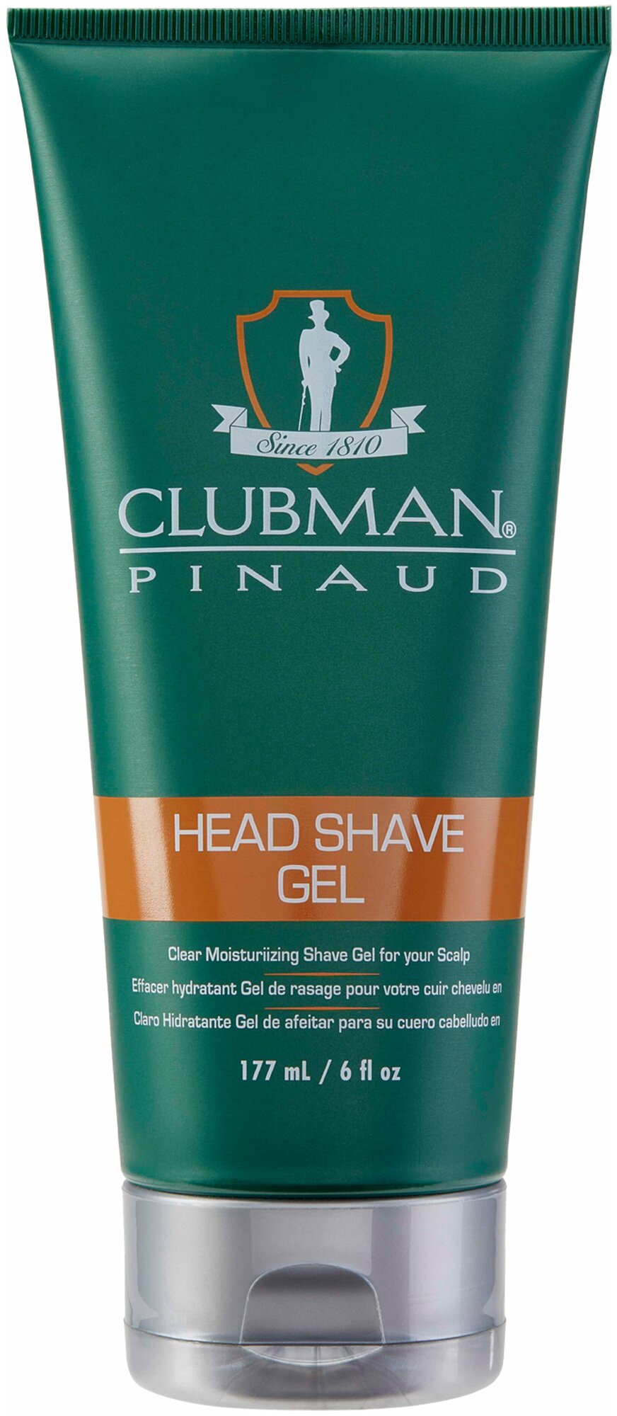 Clubman Head Shave Gel Увлажняющий гель для бритья (прозрачный) 177 мл
