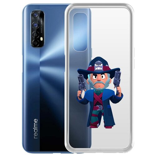 фото Чехол-накладка clear case brawl stars-стрелок кольт для realme 7 krutoff group