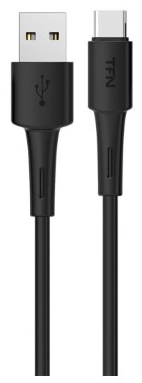 Кабель TFN USB - Type-C (TFN-CUSBC12M), 1.2 м, 1 шт, черный