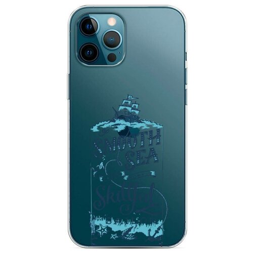 фото Силиконовый чехол "smooth sea" на apple iphone 12 pro max / айфон 12 про макс case place