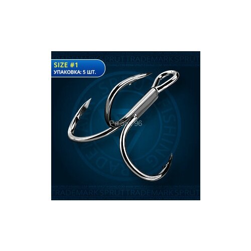 фото Крючок-тройник sprut mori st-48bc №1 5шт