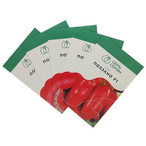 фото Набор семян томат "семь семян" поззано f1 5 пакетов 7 семян