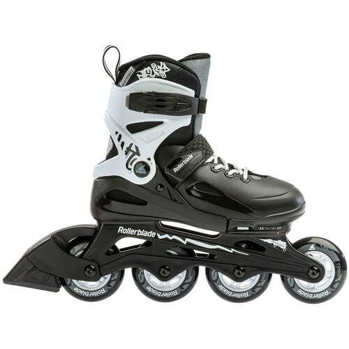 фото Роликовые коньки rollerblade 2021 fury black/white (см:23)