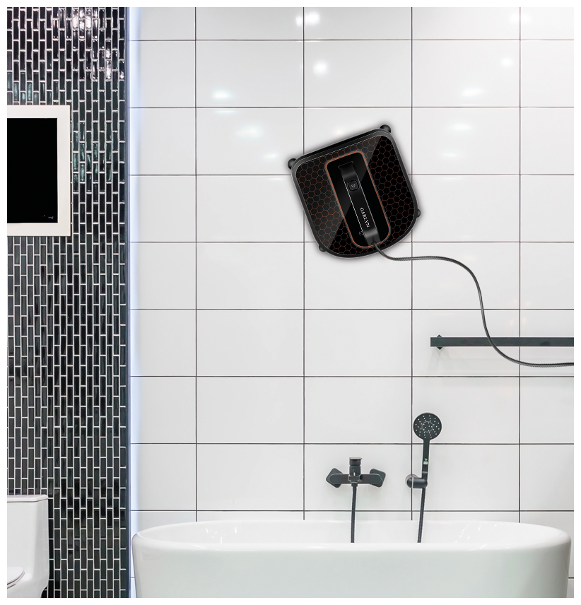 Робот-стеклоочиститель GARLYN MaxClean, черный Hoff - фото №6