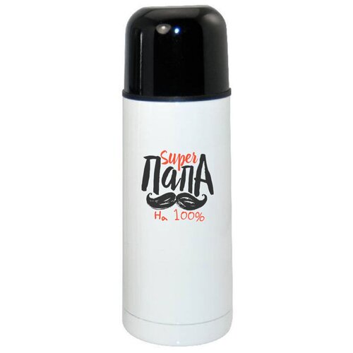 фото Термос coolpodarok прикол семья super папа на 100процент
