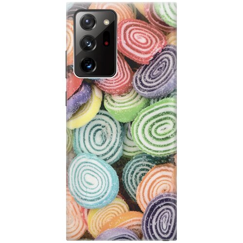Силиконовый чехол Разноцветные сладости на Samsung Galaxy Note 20 Ultra / Самсунг Ноут 20 ультра силиконовый чехол разноцветные сладости на samsung galaxy note 20 ultra самсунг ноут 20 ультра