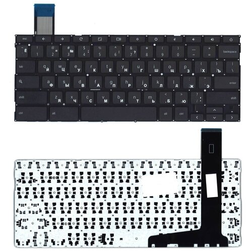 Клавиатура для ноутбука Asus Chromebook C300 черная 1487₽