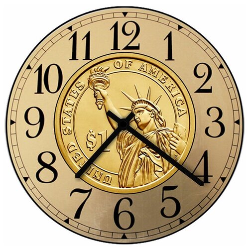 фото Svs настенные часы svs 3001368 символика