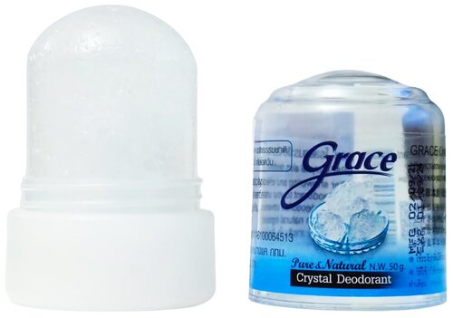 Grace Дезодорант кристаллический Natural Натуральный Без Добавок, 50 гр