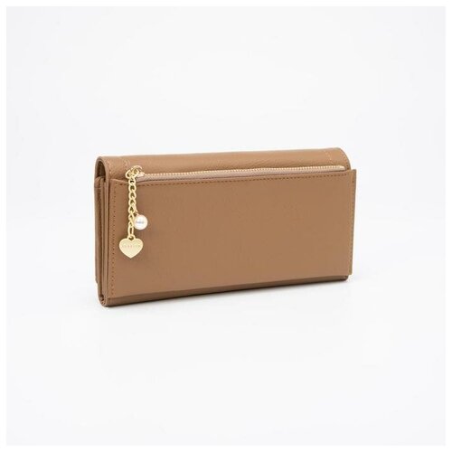 фото Кошелёк на магнитах, цвет бежевый хорошее настроение