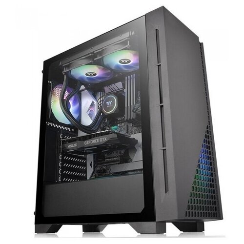 Корпус Thermaltake H330 TG, без БП (CA-1R8-00M1WN-00) черный