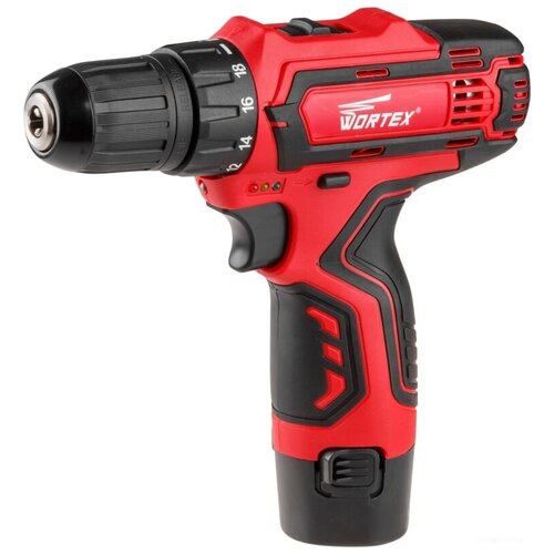 Дрель-шуруповерт Wortex BD 1215 DLi BD1215DLi10029 с 2-мя АКБ кейс 804000₽