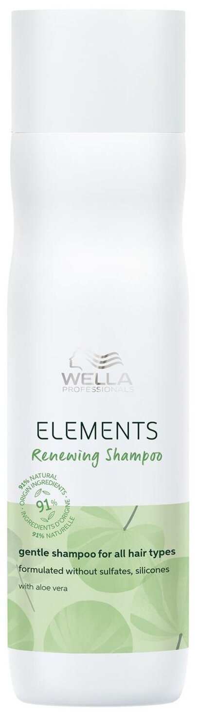 Wella Professionals шампунь Elements Renewing, 250 мл