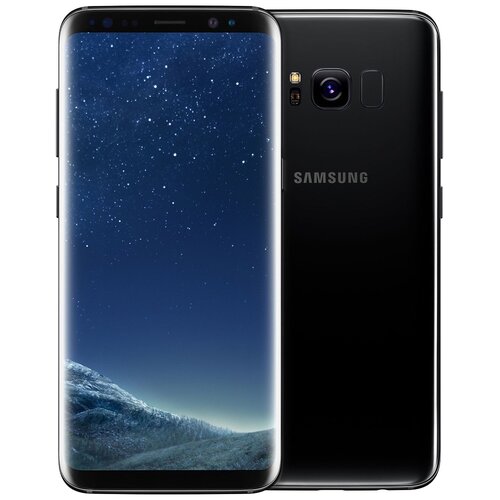 Смартфон Samsung Galaxy S8+ 4/64 ГБ, 2 SIM, черный бриллиант