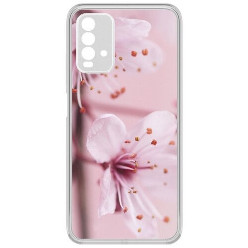 Чехол-накладка Krutoff Clear Case Женский день - Весна для Xiaomi Redmi 9T чехол накладка krutoff clear case ранняя весна для xiaomi redmi 9t