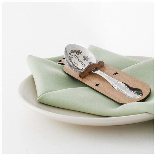 фото Ложка именная. чайная. с гравировкой "анжелика". h=14 6477451 сима-ленд