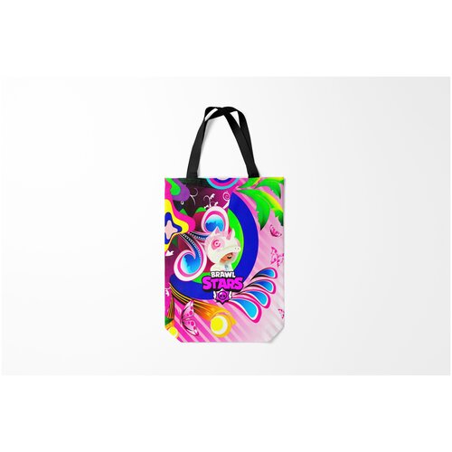 фото Сумка-шоппер / 31х42 см / геймерам / brawl stars leon unicorn burnettie