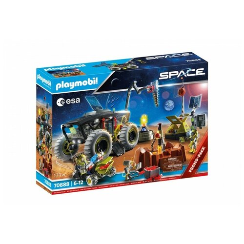Конструктор Playmobil Экспедиция на Марс с машинами PM70888