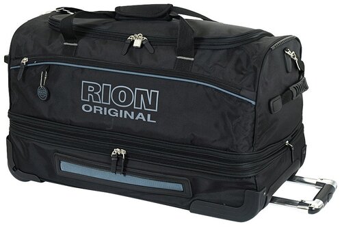 Сумка дорожная Rion 147, 90 л, 34х37х67 см, черный