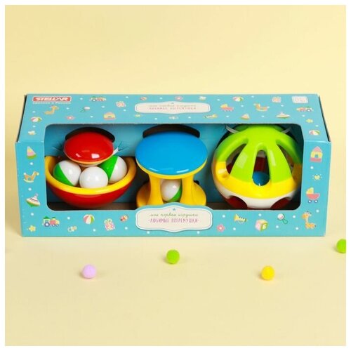 фото Подарочный набор "погремушки", микс stellar