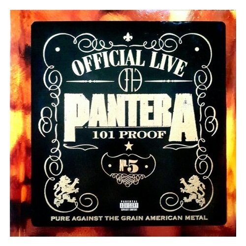 Виниловые пластинки, EastWest Records America, PANTERA - Official Live: 101 Proof (2LP) виниловые пластинки npg records prince welcome 2 america 2lp