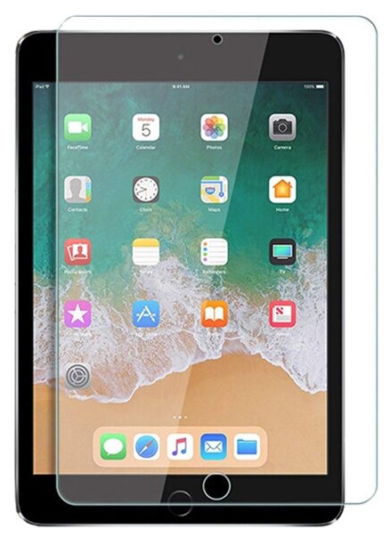 Защитное стекло для iPad Mini 4/5 Tempered Glass / 2.5D, 9H, 0.3 мм