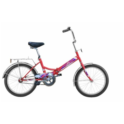 Складной велосипед десна 2200 Z011 (2021)(20 / красный/20)
