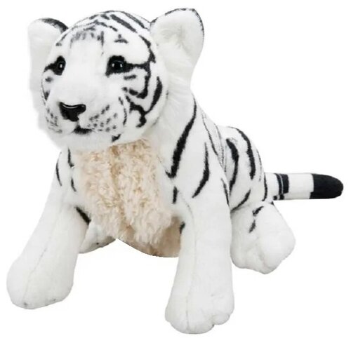 Мягкая игрушка тигренок белый 32 СМ