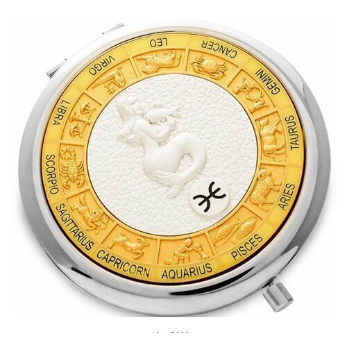 фото Зеркало серебр. знак зодиака - рыбы win- 02-11 113-601438 art-east