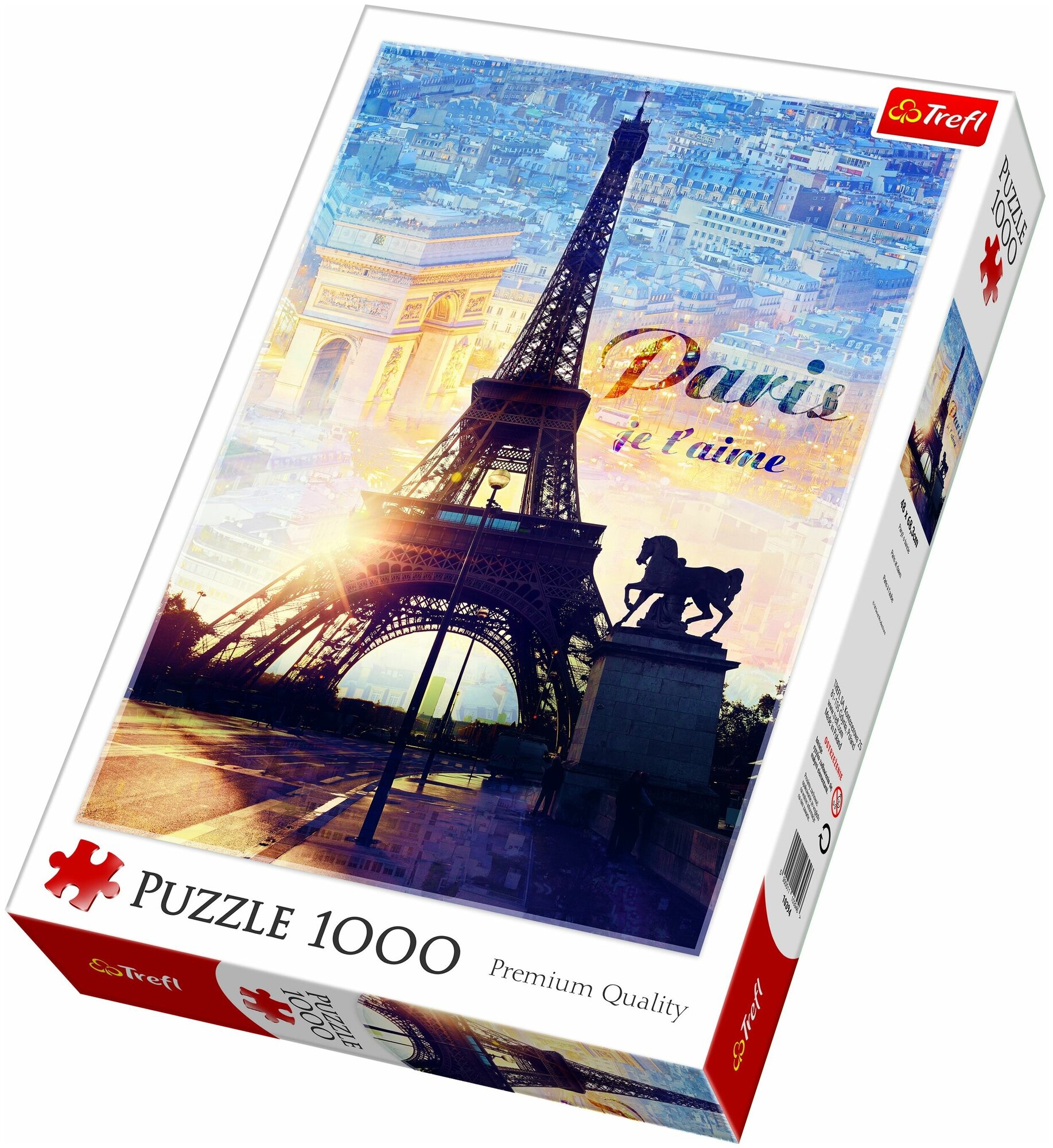 Пазл "Париж на рассвете" (1000 деталей) в коробке