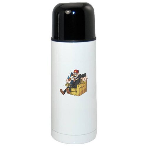 фото Термос coolpodarok мультфильмы гравити фолз gravity falls мужчина в кресле