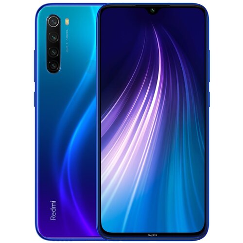 Смартфон Xiaomi Redmi Note 8 2021 4/128 ГБ Global, Dual nano SIM, белая полночь