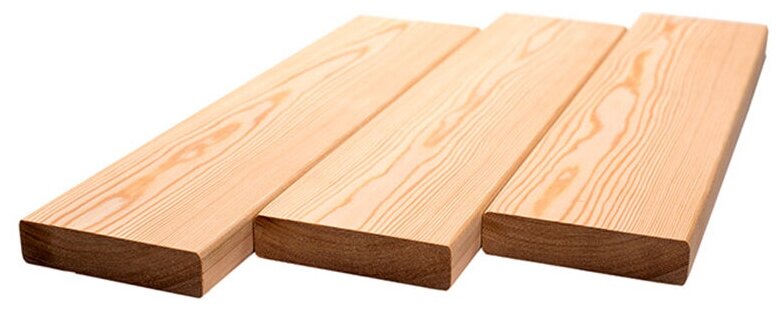 фото Палубная доска из лиственницы 28*140*3м Экстра