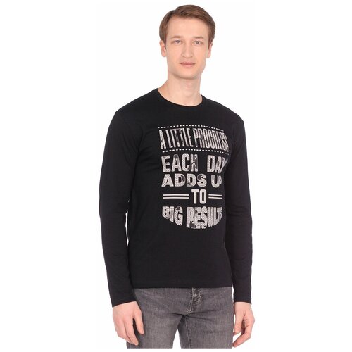 фото Лонгслив eveness 60083-2 размер 52, черный