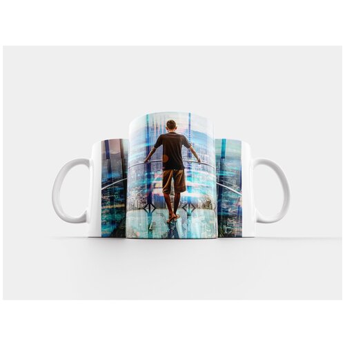 фото Кружка "нью йорк, городской пейзаж, город" 320 мл lotsprints