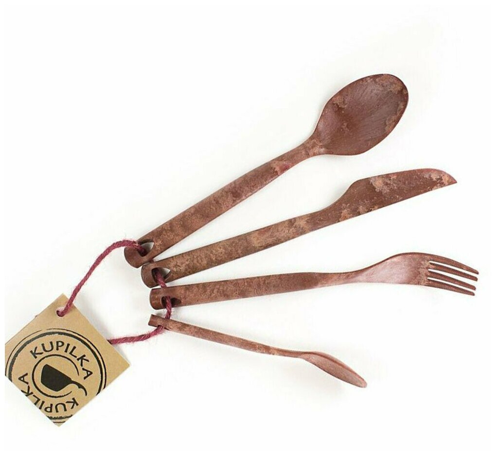 Набор столовых приборов Kupilka Cutlery Set, Cranberry