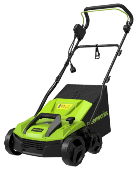 Аэратор-скарификатор электрический Greenworks GDT15, 1500W, 36 см - фотография № 1