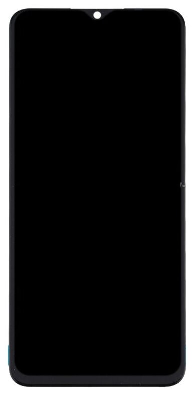Экран (дисплей) для Realme C15 в сборе с тачскрином (черный)