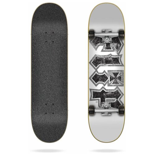 фото Скейтборд комплект flip hkd thrashed complete white 7.75 дюйм 2021 flip skateboards