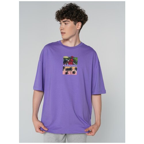 фото Футболка твое 80508 размер s, фиолетовый