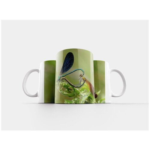 фото Кружка "стрекозы, молодые леди, связь" 320 мл lotsprints