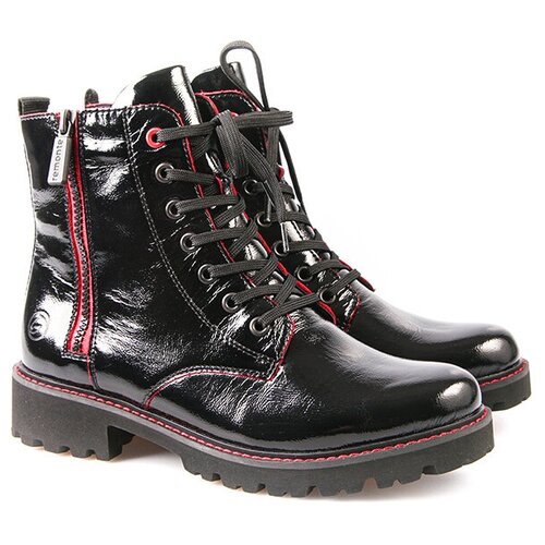 фото Ботинки remonte женские демисезонные, размер 39, цвет черный, артикул d8682-02